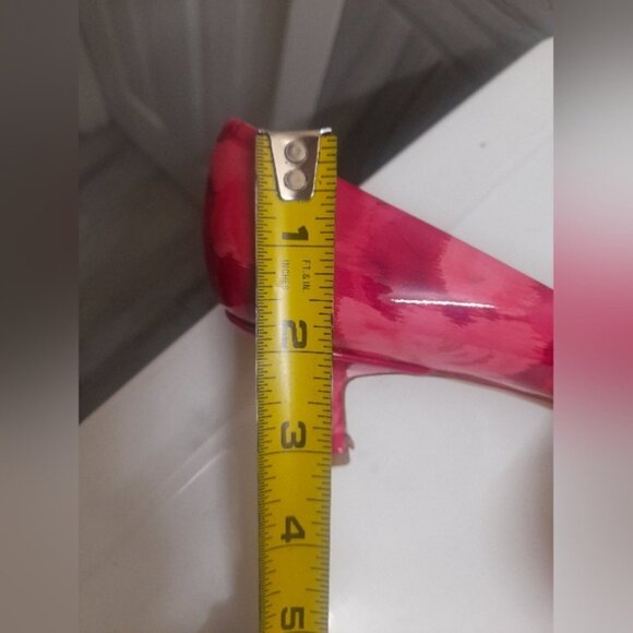 LOUIS VUITTON - Pink Flower Bloom Patent Leather Pump/Heels - Picture 7 of 16